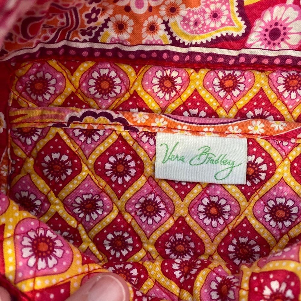 Vera Bradley Retired Pattern Raspberry Fizz Xl To… - image 5